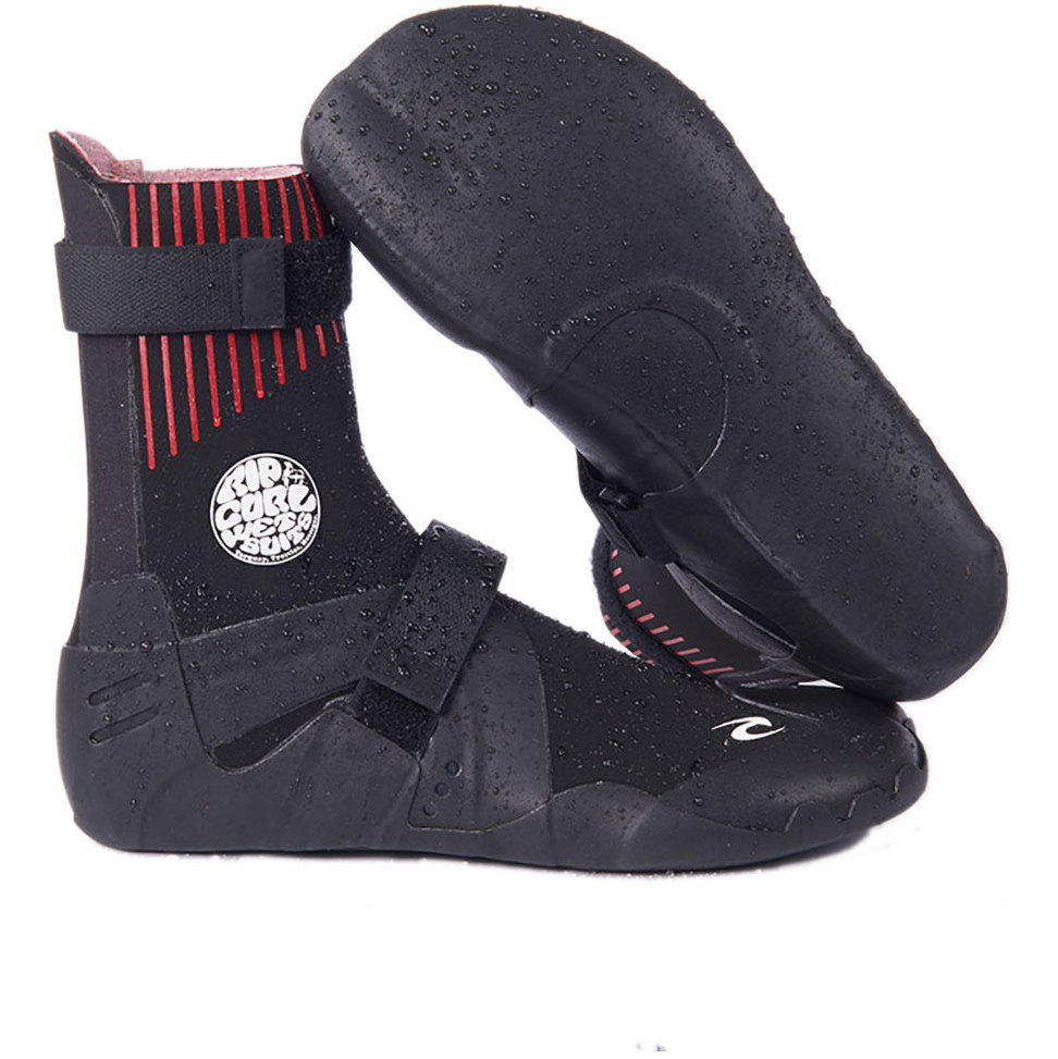 2021 Rip Curl Flashbomb 3mm Hidden Split Toe Wetsuit Boots WBOYHF - Black