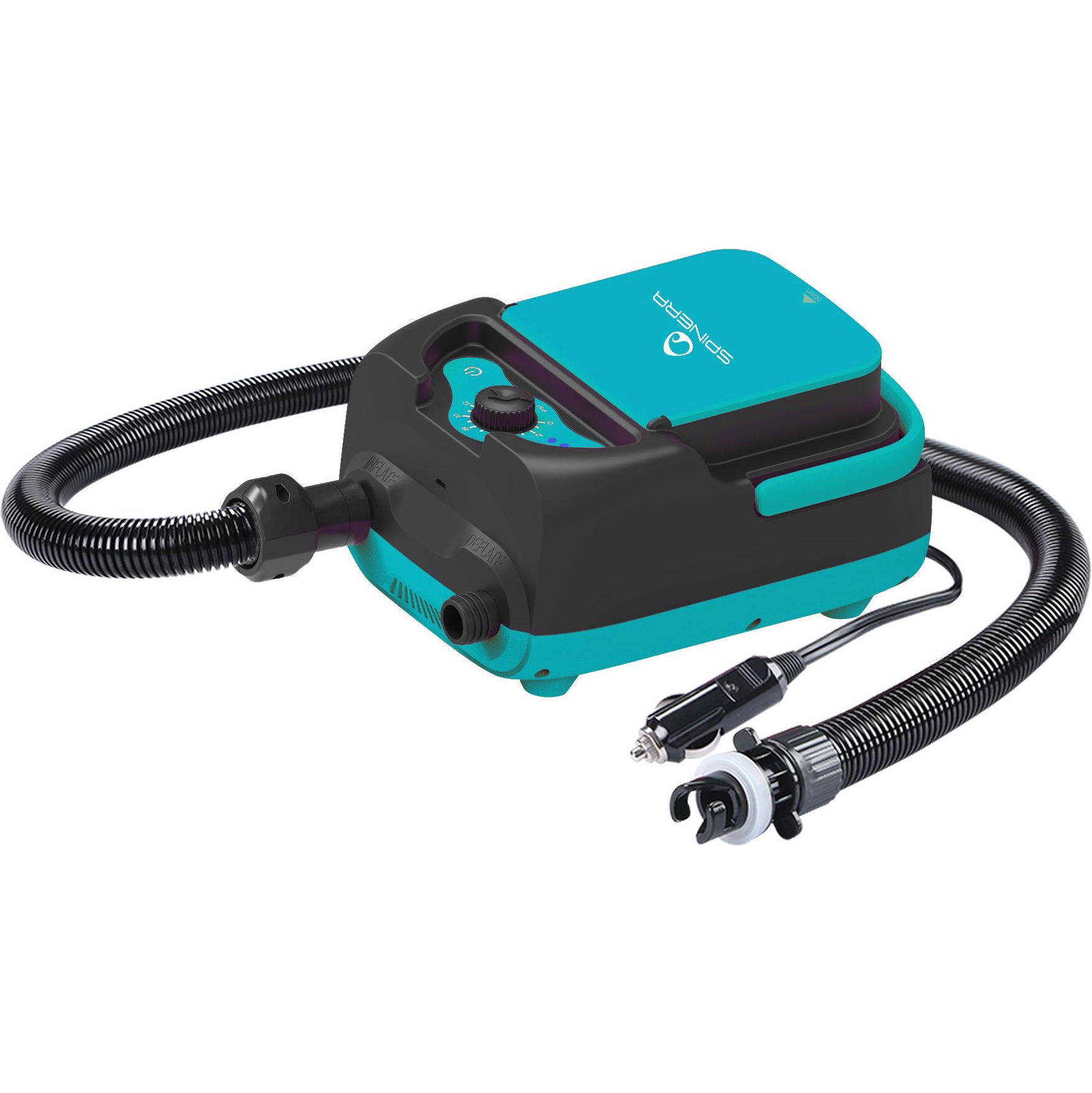 Spinera SUP4 High Pressure 12V SUP Rechargable Pump - Blue