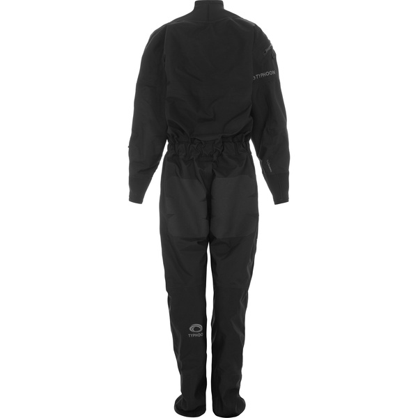 2026 Typhoon Womens Ezeedon Front Zip Drysuit 100192 - Black / Grey