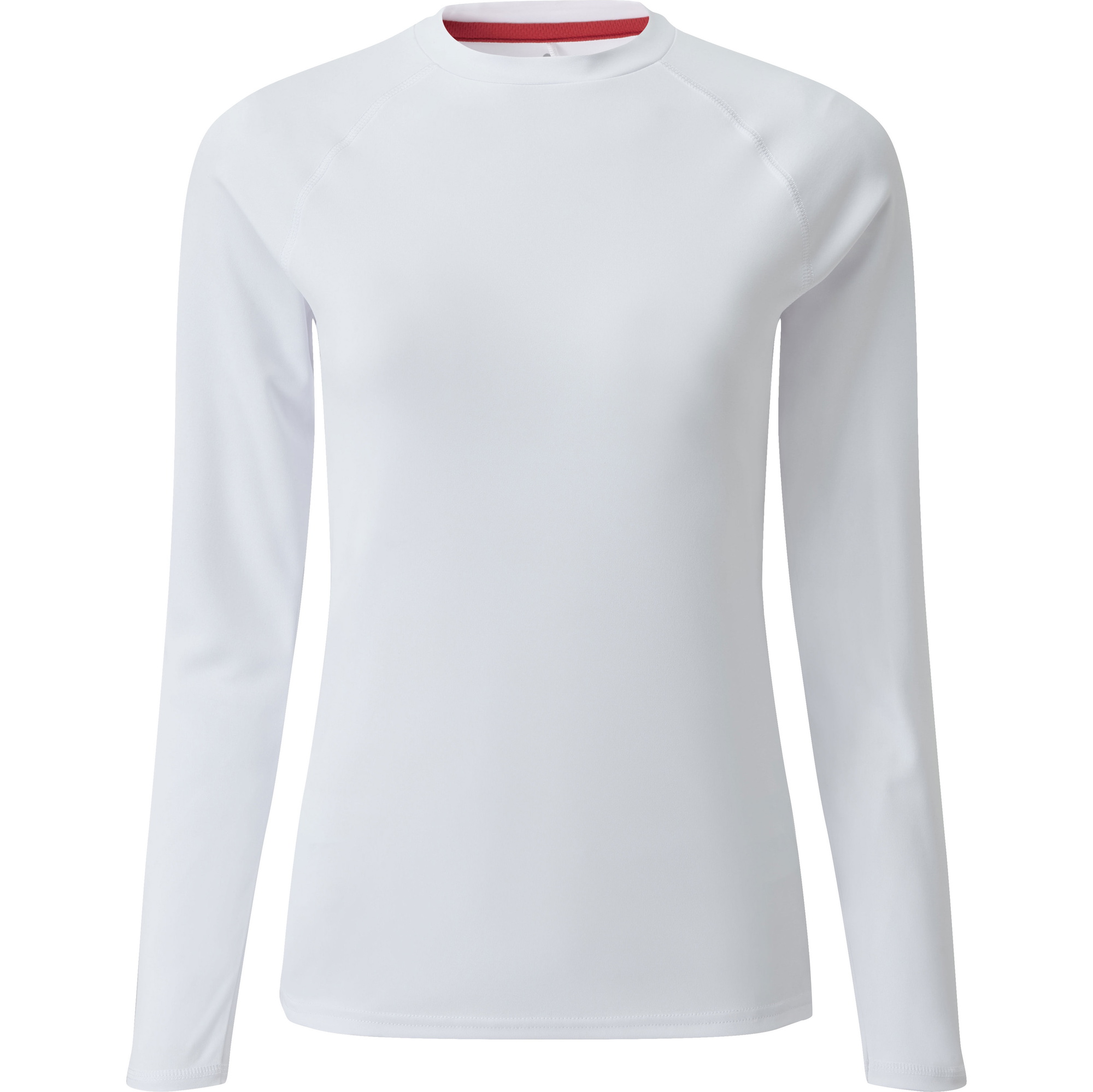2026 Gill Womens Long Sleeve UV Tec Tee White UV011W