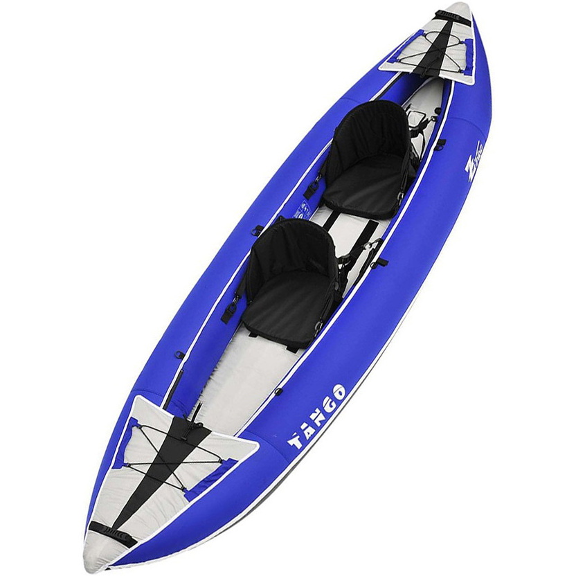 2026 Z-Pro Tango 1 or 2 Man Inflatable Kayak TA200 BLUE - Kayak Only