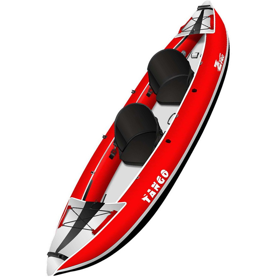 2026 Z-Pro Tango 1 or 2 Man Inflatable Kayak TA200 RED - Kayak Only