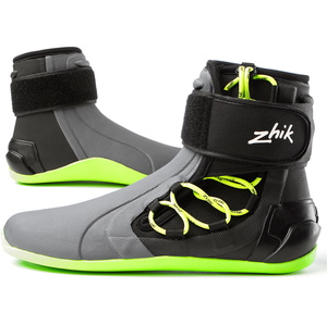 2025 Zhik High Cut Sailing Boots Grey / Black DBT0270