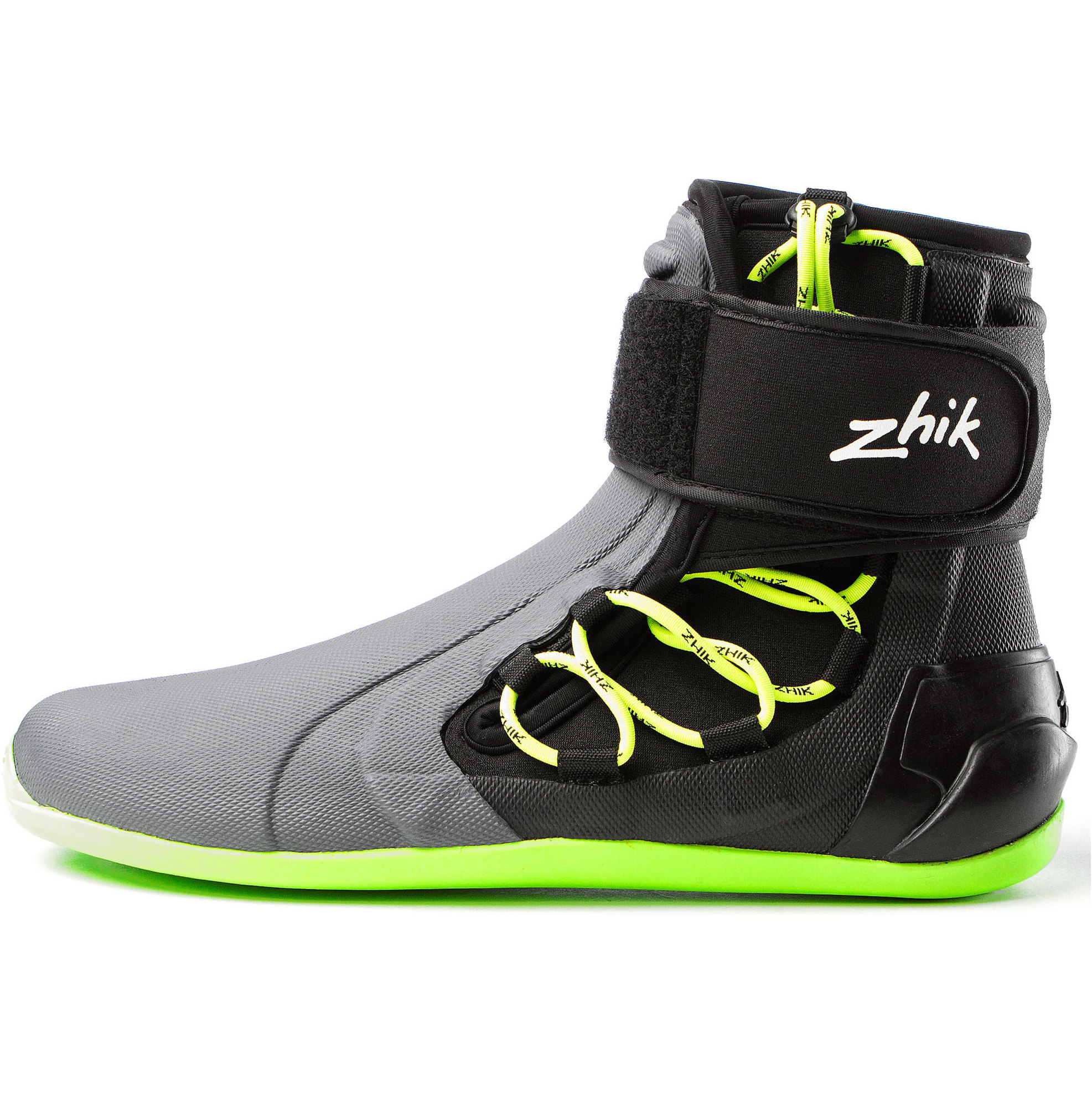 2025 Zhik High Cut Sailing Boots Grey / Black DBT0270