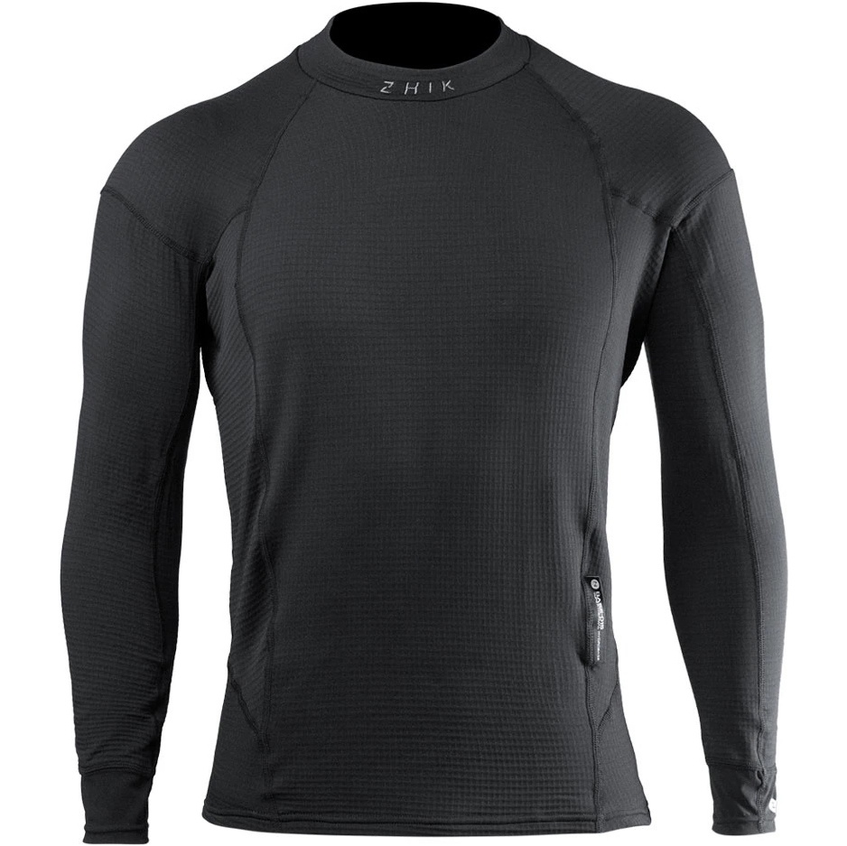 2026 Zhik Mens Superthermal Hydrobase Long Sleeve Top YTP-0015 - Black