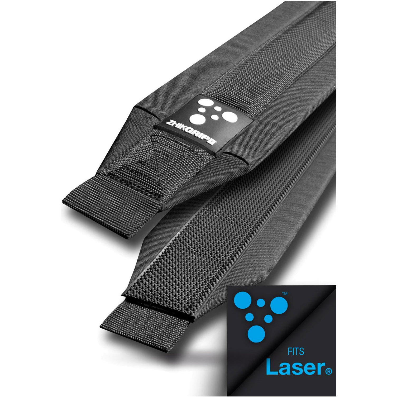 2026 Zhik ZhikGrip II Hiking Straps - Fits Laser STRAP201 - Black