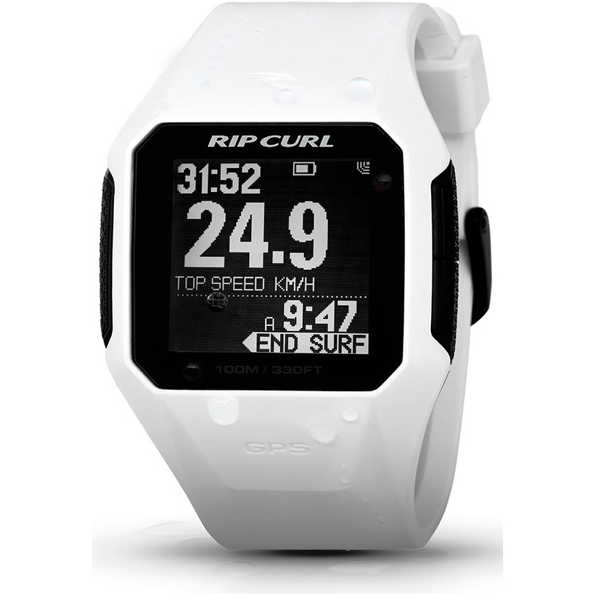 Rip Curl SEARCH GPS Tide Surf、型番A1111 Rip Curl Search GPS Smart Surf Watch in White A1111 - Accessories