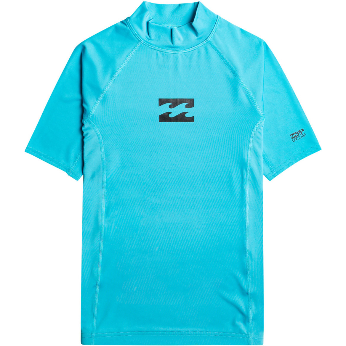 2026 Billabong Junior Waves All Day Short Sleeve Rash Vest EBBWR00101 - Bright Blue