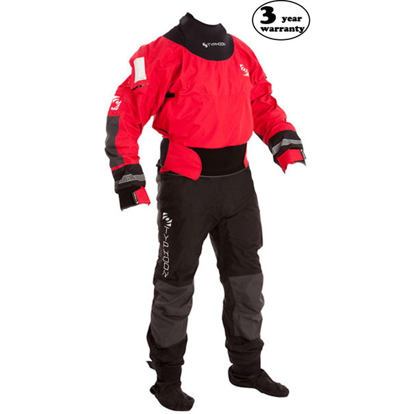 Typhoon Multisport 4 Four LATEX SEAL Drysuit Inc UNDERFLEECE 100141
