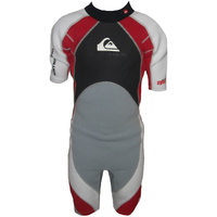 Syncro 2mm JUNIOR Shorty Wetsuit SY65JS Black / Red / Grey