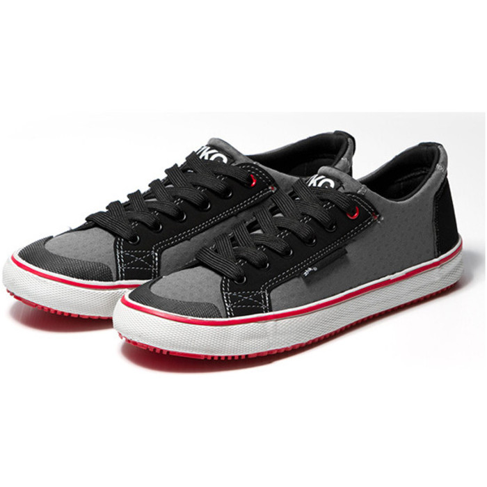 Zhik ZKGs Amphibious Shoes Grey Red SHOE20 Sailing - Main Image