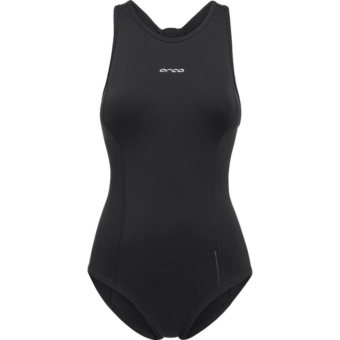 2025 Orca Womens 5mm Neoprene One Piece Swimsuit NA6P Black