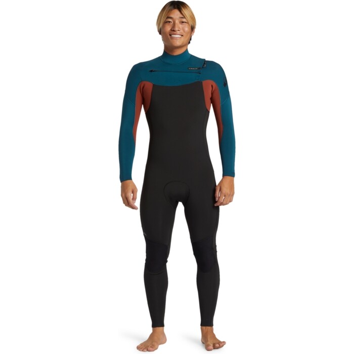 2024 Quiksilver Mens Everyday Sessions 4/3mm Chest Zip Wetsuit
