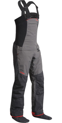 2026 Nookie Pro Bib Double Waist Dry Trousers Charcoal Grey TR12