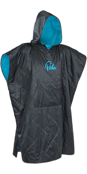 2026 Palm Weatherproof Changing Robe / Poncho Grande in Jet Grey 11783