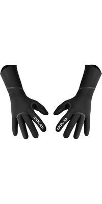 2026 Orca Womens 3mm Open Water Swim Gloves MA43TT01 - Black