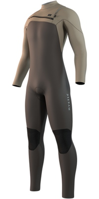 2026 Mystic Mens Motion 4/3mm Chest Zip Wetsuit 35000.250007 - Truffle