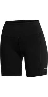 2026 Mystic Womens Lunar Neoprene Biker Shorts 35001.240232 - Black
