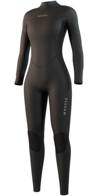 2026 Mystic Womens Star 5/3mm Back Zip Wetsuit 35000.250053 - Black