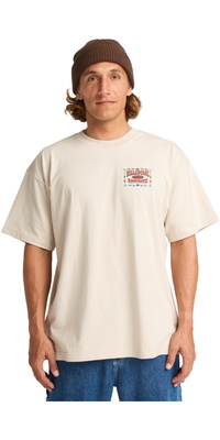 2025 Billabong Mens Double Spread OG T-Shirt 24A353518 - Chino