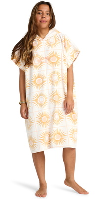 2026 Billabong Womens Hooded Towel EBJAA00132 - Salt Crystal