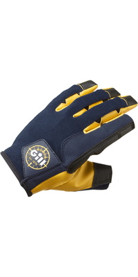 2026 Gill Pro 50th Anniversary Long Finger Sailing Gloves 7453 - Navy