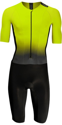 2026 HUUB Mens Collective Trisuit TCLCFY - Fluro Yellow