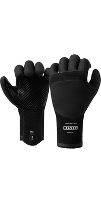 2026 Mystic Roam 3mm 5 Finger Precurved Glove 35015.250077 - Black