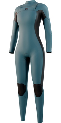 2026 Mystic Womens Haven 5/3mm Chest Zip Wetsuit 35000.250045  Teal