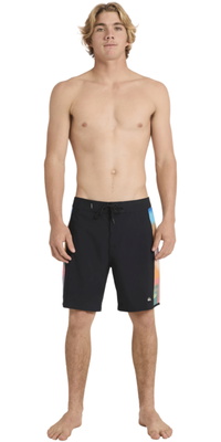 2025 Quiksilver Mens Surfsilk Arch 18 Boardshorts EQYBS04867 - Black