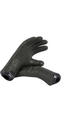 2026 Rip Curl Junior Dawn Patrol 2mm Neoprene Gloves WGLLAJ - Black