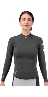 2026 Zhik Womens Superwarm® Performance Wetsuit Top DTP-1130 - Dark Grey