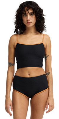 2026 Billabong Womens Tanlines Surf Tank Bikini Top 24O171602 - Black