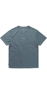 2026 Mystic Mens Tactic Short Sleeve Loosefit Quickdry Top 35001.250221 - Tidal Blue