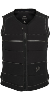 2026 Mystic Womens Raspa Elena Bodi Front Zip Wake Impact Vest 35005.260160 - Black