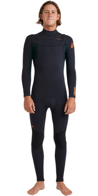 2026 Quiksilver Mens Everyday Sessions 3/2mm Chest Zip Wetsuit 25AW213510 - Jade