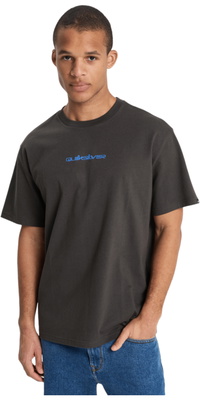 2026 Quiksilver Mens Fractured Wave Tee EQYZT08299 - Tarmac