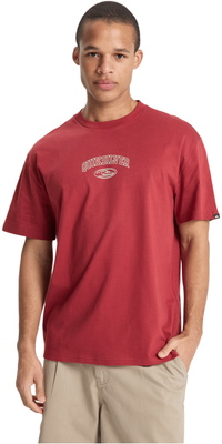 2026 Quiksilver Mens Legacy Tee EQYZT08294 - Burnt Russet