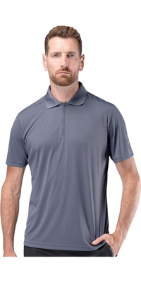 2026 Zhik Mens UVactive Short Sleeve Polo Shirt ATP-0086-M - Slate