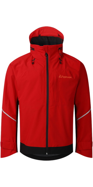 2026 Typhoon Performance Sailing Jacket P2037 - Red / Solar