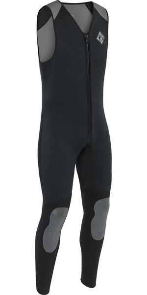 2026 Palm Centre 3.5mm Kayak Long John Wetsuit 12167 - Black