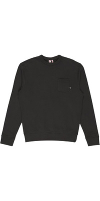 2026 T & C Surf Designs Mens YY 71 Pocket Crew Sweat TM7CF - Wash Black