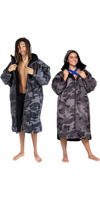 2026 Dryrobe Advance Long Sleeve Changing Robe DALSV3 - Black Camo