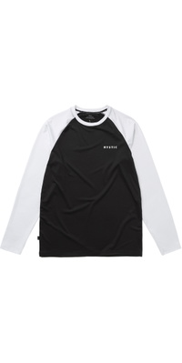 2026 Mystic Mens Bolt Long Sleeve Quickdry Top 35001.260120 - Black / White