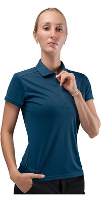 2026 Zhik Womens UVactive Short Sleeve Polo ATP-0086-W - Deep Teal