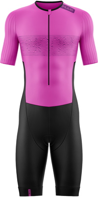 2026 HUUB Womens Contour Tri Suit CONTSBP - Black / Pink