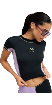 2026 Roxy Womens The Retro Essentials Crop Top ERJWR03957 - Viola