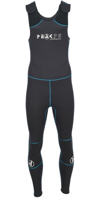 2026 Peak PS Mens Centre Long John Wetsuit 26CLJ - Black