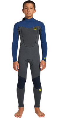 2026 Billabong Junior Absolute Core 5/4mm Back Zip Wetsuit ABBW100168 - Dark Denim