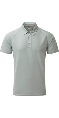 2026 Gill Mens UV Tec Polo Top Grey UV008